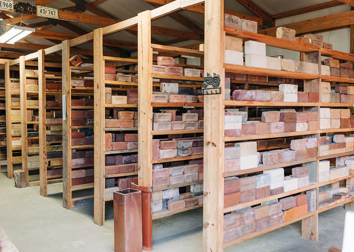 Brick Shelves